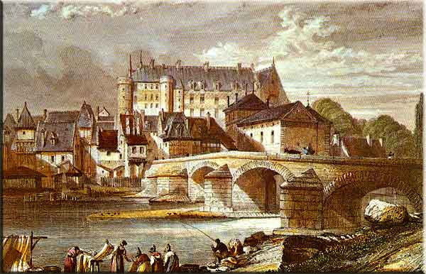 Chateau de Chabannes, à La Palisse (document transmis par Pierre Desmarais)