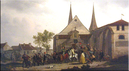 pillage d'une église pendant la révolution (François Louis Swebach-Desfontaines)
