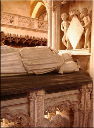 Tombeau de Marguerite d'Autriche, église de Brou (Bourg en Bresse)