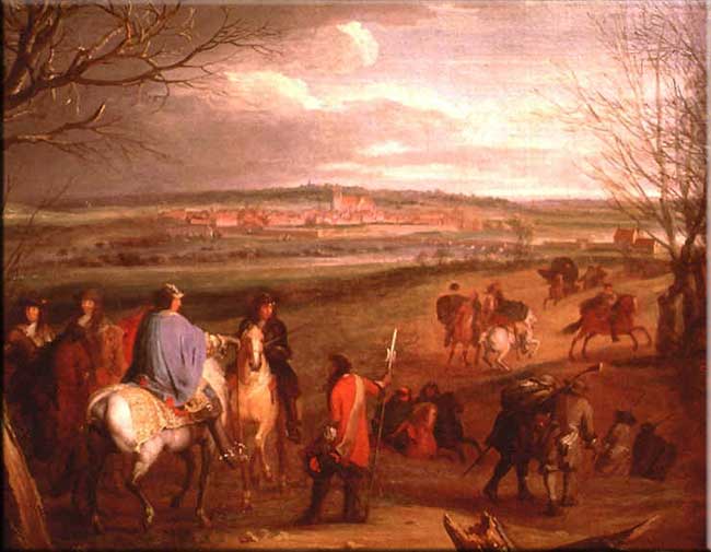 Siège de Dole en 1668 (Frans Van der Meulen)
