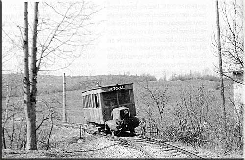 à la sortie de Foncine le Bas, 1950.
